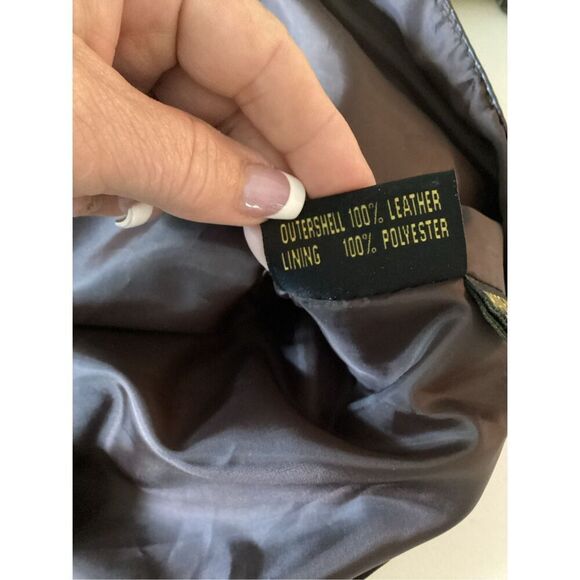 Scully 100% Leather Brown Vest Sz 2XL Lambskin Snap Front - Picture 10 of 11